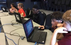 lapucemobile.com, atelier Scratch lors de la semaine Pop NumériQC de Québec à la Bibliothèque Monique Corriveau.